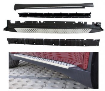X6 ПОРОГ-ПОДНОЖКА Л+П (КОМПЛЕКТ) BODYPARTS bm0x608-4a1-n