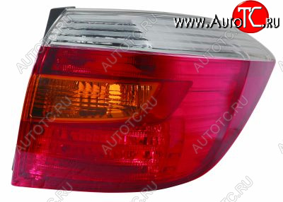 7 299 р. Правый фонарь DEPO Toyota Highlander XU40 дорестайлинг (2007-2010)  с доставкой в г. Керчь