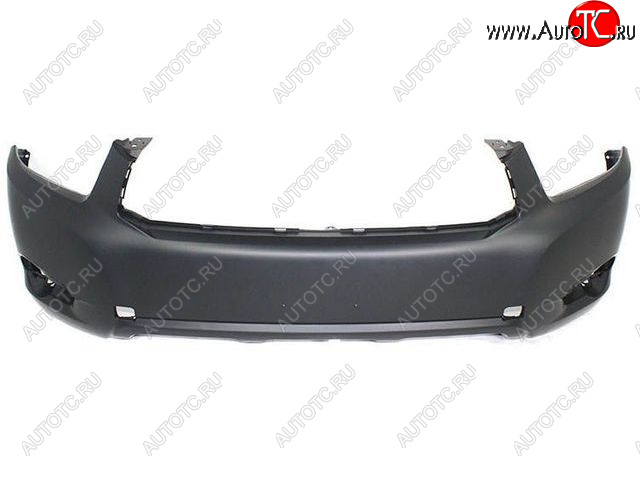 4 999 р. Передний бампер BODYPARTS  Toyota Highlander  XU40 (2007-2010) дорестайлинг (неокрашенный)  с доставкой в г. Керчь