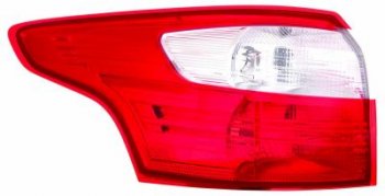 Левый фонарь DEPO Ford Focus  3 (2010-2015) универсал дорестайлинг