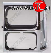 2 379 р. CHEROKEE {WAGONEER} РЕШЕТКА РАДИАТОРА ЛЕВ П ДВУХЛАМП (Тайвань) ХРОМ-ЧЕРН TYG jpche84-102hb-l  с доставкой в г. Керчь