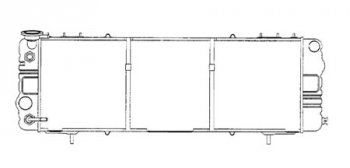 16 949 р. CHEROKEE РАДИАТОР ОХЛАЖДЕН AT 4 (3 ряд) BODYPARTS jpche91-910  с доставкой в г. Керчь. Увеличить фотографию 1