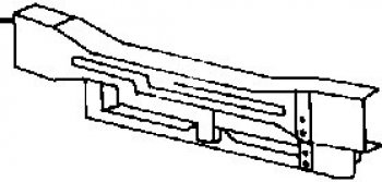 WINDSTAR УСИЛИТЕЛЬ БАМПЕРА ПЕРЕДН (Тайвань) BODYPARTS fdwin95-240