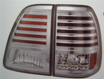LANDCRUISER ФОНАРЬ ЗАДН ВНЕШН+ВНУТР Л+П (КОМПЛЕКТ) ТЮНИНГ С ДИОД ПРОЗРАЧ (SONAR) ВНУТРИ ХРОМ SONAR tylan98-760h-n
