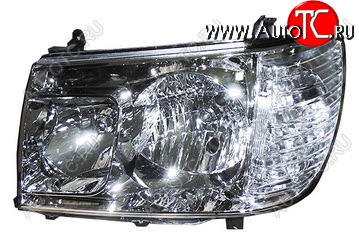 5 299 р. Левая фара (c электрокорректором) BODYPARTS  Toyota Land Cruiser  100 (2005-2007) 2-ой рестайлинг  с доставкой в г. Керчь