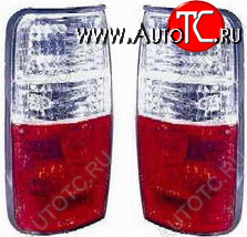 6 499 р. LANDCRUISER ФОНАРЬ ЗАДН ВНЕШН Л+П (КОМПЛЕКТ) ТЮНИНГ ПРОЗРАЧ (DEPO) БЕЛ-КРАСН DEPO tylan90-740wr-n  с доставкой в г. Керчь