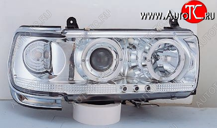 22 349 р. LANDCRUISER ФАРА Л+П (КОМПЛЕКТ) ТЮНИНГ ПРОЗРАЧ С 2 СВЕТЯЩ ОБОДК , ЛИТОЙ УК.ПОВОР (SONAR) ЧЕРН МОЛДИНГ ВНУТРИ ХРОМ SONAR tylan90-003h-n  с доставкой в г. Керчь