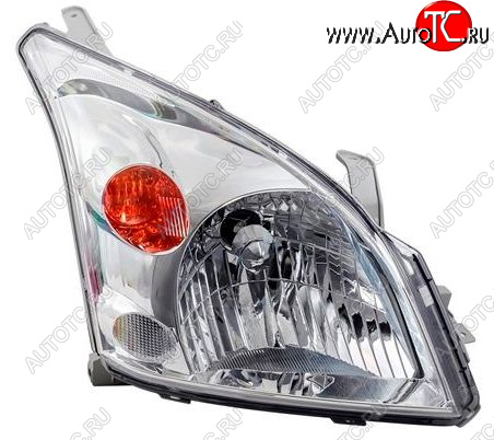 8 299 р. Правая фара (под корректор) DEPO Toyota Land Cruiser Prado J120 (2002-2009)  с доставкой в г. Керчь