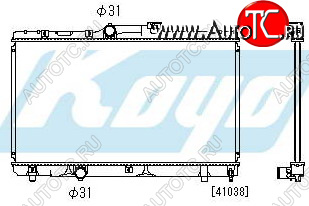 6 299 р. COROLLA {ДЛИНА 640мм} РАДИАТОР ОХЛАЖДЕН MT 1.3 1.5 1.6 1.8 (KOYO) (1 ряд) KOYORAD tycrl92-918  с доставкой в г. Керчь