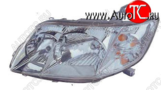 5 549 р. Левая фара BodyParts  Toyota Corolla  E120 (2004-2007) седан рестайлинг  с доставкой в г. Керчь