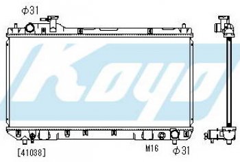 RAV4 РАДИАТОР ОХЛАЖДЕН MT 2 (KOYO) KOYORAD tyrv497-910