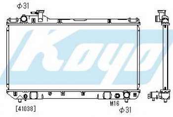 RAV4 РАДИАТОР ОХЛАЖДЕН MT 2 (KOYO) KOYORAD tyrv494-911
