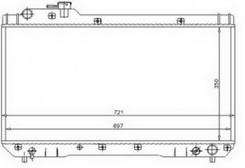 RAV4 РАДИАТОР ОХЛАЖДЕН MT 2 BODYPARTS tyrv494-912