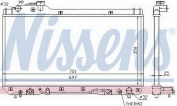 RAV4 РАДИАТОР ОХЛАЖДЕН AT 2 BODYPARTS tyrv494-913