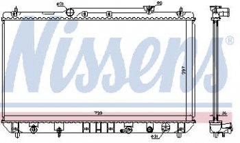 CAMRY РАДИАТОР ОХЛАЖДЕН AT 2.2 BODYPARTS tycam97-910