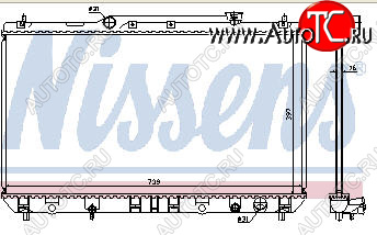 4 849 р. CAMRY РАДИАТОР ОХЛАЖДЕН MT 2.2 BODYPARTS tycam97-911  с доставкой в г. Керчь