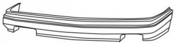 CAMRY {STDDXLE} БАМПЕР ПЕРЕДН (USA) (Тайвань) ЧЕРН API tycam87-160b