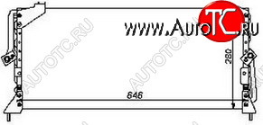 2 459 р. CAMRY КОНДЕНСАТОР КОНДИЦ BODYPARTS tycam87-930  с доставкой в г. Керчь