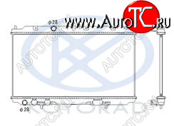 5 799 р. ALMERA {+ P12 02-} РАДИАТОР ОХЛАЖДЕН MT (KOYO) KOYORAD nnalm02-912  с доставкой в г. Керчь