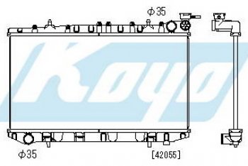 P10 РАДИАТОР ОХЛАЖДЕН MT 1.8 (KOYO) KOYORAD nnp1091-914