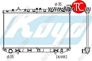 4 699 р. P10 РАДИАТОР ОХЛАЖДЕН MT 1.8 (KOYO) KOYORAD nnp1091-914  с доставкой в г. Керчь