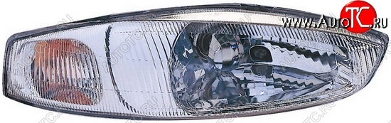 6 599 р. Правая фара BodyParts Mitsubishi Colt CJ0 хэтчбэк 3 дв. (1995-2003)  с доставкой в г. Керчь
