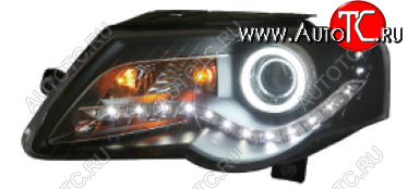 34 549 р. PASSAT ФАРА Л+П (КОМПЛЕКТ) ТЮНИНГ (DEVIL EYES) С СВЕТЯЩ ОБОДК РЕГ.МОТОР ЛИНЗОВАН (EAGLE EYES) ВНУТРИ ЧЕРН EAGLE EYES vwpas05-007b-n  с доставкой в г. Керчь