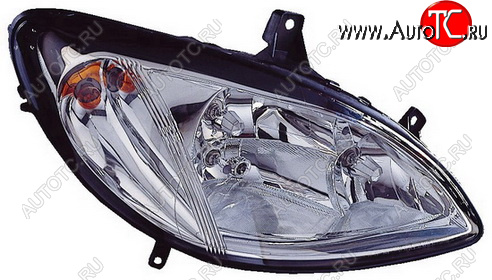 10 649 р. Правая фара (под корректор) DEPO Mercedes-Benz Vito W639 дорестайлинг (2003-2010)  с доставкой в г. Керчь