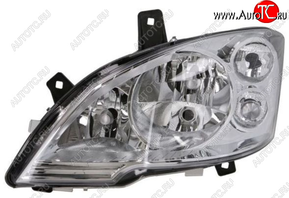 0 р. Левая фара (c электрокорректором) DEPO  Mercedes-Benz Vito  W639 (2010-2014) рестайлинг  с доставкой в г. Керчь