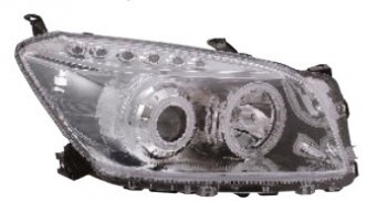 RAV4 ФАРА Л+П (КОМПЛЕКТ) ТЮНИНГ С СВЕТЯЩ ОБОДК , ДИОД (EAGLE EYES) ВНУТРИ ХРОМ EAGLE EYES tyrv406-005h-n