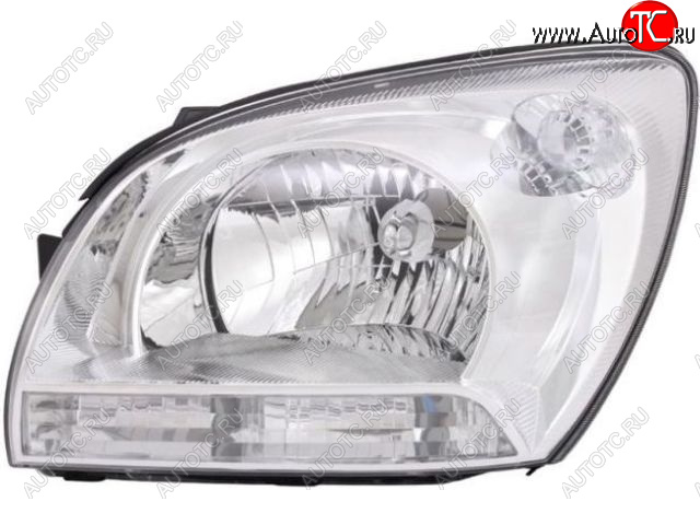 9 749 р. Левая фара (под корректор) DEPO  KIA Sportage  2 JE,KM (2004-2008) дорестайлинг  с доставкой в г. Керчь