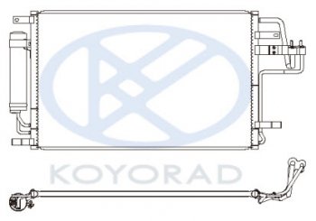TUCSON КОНДЕНСАТОР КОНДИЦ (KOYO) KOYORAD hntun04-932