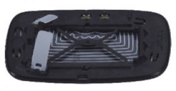 S40 СТЕКЛО ЗЕРКАЛА ЛЕВ С ПОДОГРЕВ (aspherical) (Тайвань) VIEWMAX vvs4005-460-l