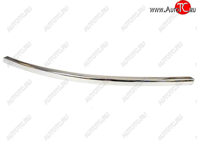 549 р. Передний правый молдинг бампера (пр-во Китай) BODYPARTS  Audi A6  C6 (2004-2008) дорестайлинг, седан (хром)  с доставкой в г. Керчь