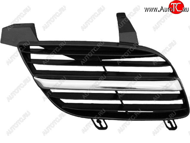 2 499 р. Правая решетка радиатора BODYPARTS Nissan Almera N16 седан дорестайлинг (2000-2003) (хром серый)  с доставкой в г. Керчь