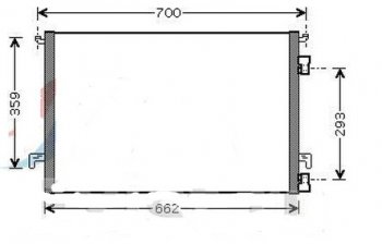 VECTRA (+SIGNUM) КОНДЕНСАТОР КОНДИЦ (см.каталог) BODYPARTS opvca02-931