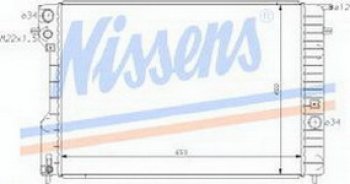 8 399 р. OMEGA РАДИАТОР ОХЛАЖДЕН (NISSENS) (NRF) (GERI) (см.каталог) NISSENS opomb96-910  с доставкой в г. Керчь. Увеличить фотографию 1