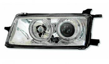 4 099 р. VECTRA ФАРА ЛЕВ ТЮНИНГ ЛИНЗОВАН С 2 СВЕТЯЩ ОБОДК ВНУТРИ ХРОМ BODYPARTS opvca88-003h-l  с доставкой в г. Керчь. Увеличить фотографию 1
