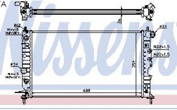 VECTRA РАДИАТОР ОХЛАЖДЕН (см.каталог) BODYPARTS opvca96-915