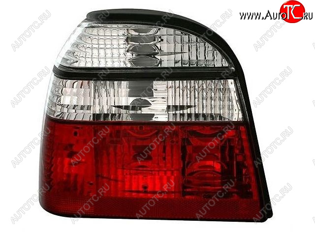 1 499 р. GOLF ФОНАРЬ ЗАДН ВНЕШН ЛЕВ ХРУСТАЛ КРАСН-БЕЛ BODYPARTS vwglf92-746rw-l  с доставкой в г. Керчь