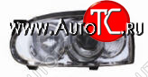 6 299 р. GOLF ФАРА ЛЕВ ТЮНИНГ С СВЕТЯЩ ОБОДК ЛИНЗОВАН ВНУТРИ ХРОМ BODYPARTS vwglf92-007h-l  с доставкой в г. Керчь