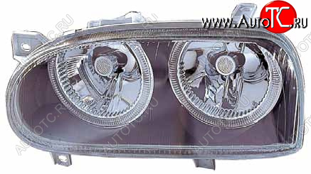 25 999 р. GOLF ФАРА Л+П (КОМПЛЕКТ) ТЮНИНГ С СВЕТЯЩ ОБОДК ВНУТРИ (DEPO) ЧЕРН DEPO vwglf92-008b-n  с доставкой в г. Керчь