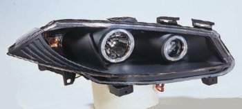 MEGANE ФАРА Л+П (КОМПЛЕКТ) ТЮНИНГ ЛИНЗОВАН С СВЕТЯЩ ОБОДК +- ПКОРРЕКТОР (SONAR) ВНУТРИ ЧЕРН SONAR rnmeg03-001b-n