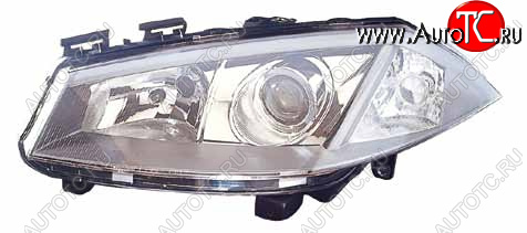 10 599 р. Левая фара (с электрокорректором, ксенон) BodyParts  Renault Megane  седан (2002-2006)  дорестайлинг  с доставкой в г. Керчь