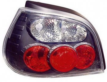 MEGANE ФОНАРЬ ЗАДН ВНЕШН Л+П (КОМПЛЕКТ) (5 дв) ТЮНИНГ (LEXUS ТИП) ПРОЗРАЧ ВНУТРИ (DEPO) ЧЕРН DEPO rnmeg99-740b-n