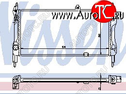 1 859 р. KADETT РАДИАТОР ОХЛАЖДЕН (см.каталог) BODYPARTS opkad84-912  с доставкой в г. Керчь