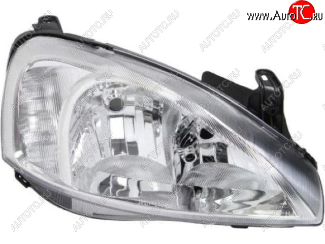 6 999 р. Правая фара (c электрокорректором) DEPO  Opel Corsa  C (2000-2006)  с доставкой в г. Керчь