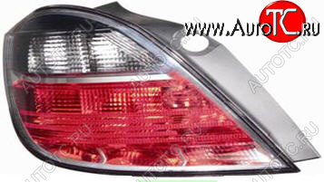 4 999 р. Левый фонарь DEPO  Opel Astra  H (2007-2015) хэтчбек 5дв рестайлинг  с доставкой в г. Керчь