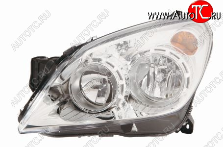 11 999 р. Левая фара (c электрокорректором) DEPO  Opel Astra  H (2004-2009) седан дорестайлинг, седан рестайлинг  с доставкой в г. Керчь