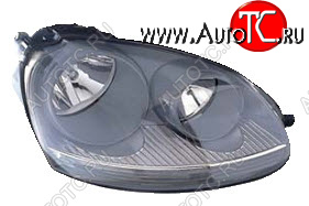 8 799 р. Правая фара (c электрокорректором) DEPO  Volkswagen Golf  5 (2003-2009) универсал, хэтчбэк  с доставкой в г. Керчь